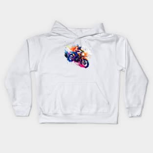 Dirt biking Kids Hoodie